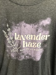 Lavender Haze Album Meet Me at Midnight Women’s Shirt T-Shirt Music Lover, XXL