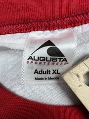 Augusta Sportswear Shirt Mens XL White Josh Abbott Band Texas Graphic Ringer Tee
