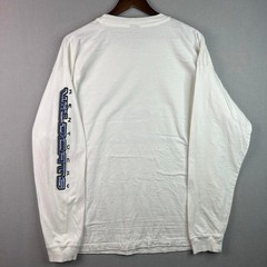 Vintage Kentucky Wildcats Long Sleeve Y2K Starter White Mens Shirt L