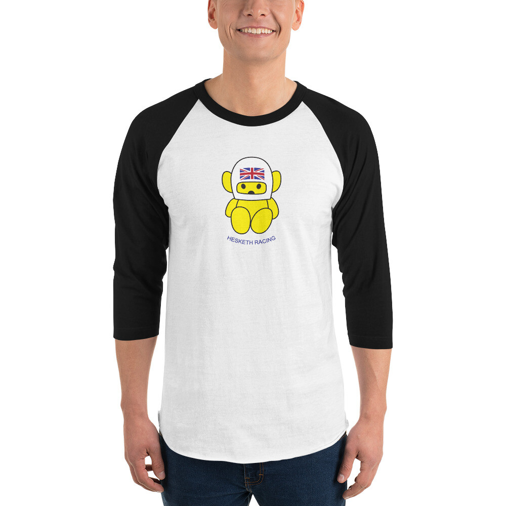 Hesketh Racing 3/4 sleeve raglan shirt