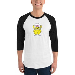 Hesketh Racing 3/4 sleeve raglan shirt