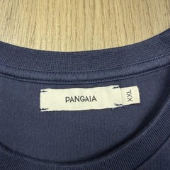 PANGAIA Shirt Mens 2XL Blue Organic Cotton Seaweed Peppermint Graphic Eco Tee