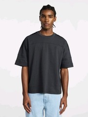 No Boundaries Men’s Gray Oversized Fit Crew Neck Short Sleeve Tee Mesh Cotton XL