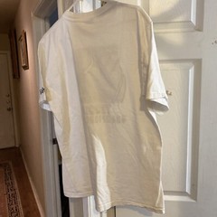 Vintage 98 K SWISS 7.0 Tennis T-Shirt Mens Large White Single Stitch Gamma