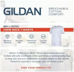 Gildan (5-pack) Bulk Solid Ultra Cotton Short Sleeve Blank Tee T-Shirt S-XL
