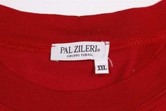 Pal Zileri Deep Red Cotton Short Sleeve Crewneck T-Shirt Mens XXL