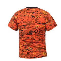 Rothco Men’s Digital Camo T-Shirt – Orange