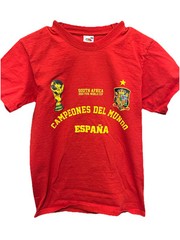 2010 FIFA World Cup Campeones Del Mundo Espana Shirt. Size Small. See Measure*