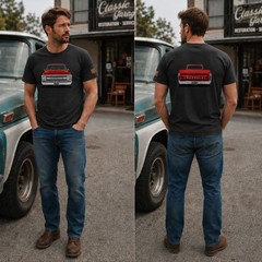 1969 Red CHEVY C-10 Classic Pickup Truck Classic Car Men’s T-shirts