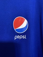 Under Armour Men’s Size 5xl Shirt Blue Pepsi Logo Activewear Loose Short Sleeve