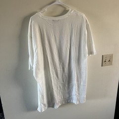 JMIERR NWT Men’s White Cotton Polyester T Shirt 2XL
