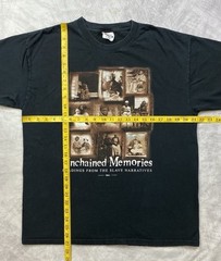 Vintage Unchained Memories 2003 HBO Slavery Documentary Promo T Shirt Sz L