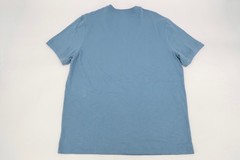 J CREW Henley Shirt Mens Large Blue Short Sleeve Tee Slub Cotton L1965 New