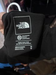 The North Face Men’s Black Graphic Logo Crew Neck Knit T-Shirt Recycled Size M