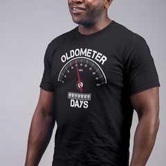 Oldometer 40th Birthday Mens T Shirt shirt Funny Him fortieth milestone bday Men