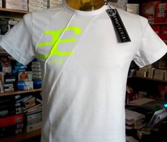 Men’s Papeete short Sleeve Turtleneck Printed Logo Fluo Art. PAP4346