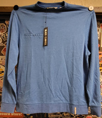 NEW Blue Black Clover (MED) Long Sleeve T-Shirt Super Soft Sweatshirt Live Lucky