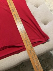 🟥 Vintage 00s y2k surfer Red Billabong Asymmetrical Graphic Tee