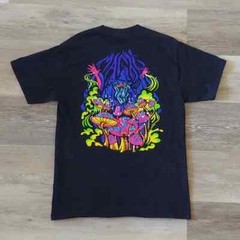 ALAB Black Graphic T-Shirt 100% Cotton Size M