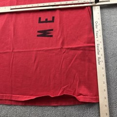 Krew Shirt Adult Large Red Short Sleeve Casual Streetwear Men’s
