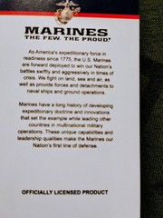 Bayside United States Marines T-Shirt – Made in America – You Choose Size