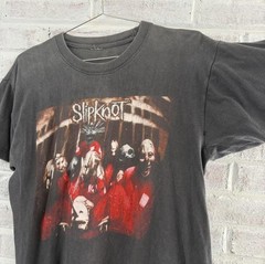 Vintage 1999 90s Slipknot Self Titled First Album Promo Tour Tee Faded Metal M