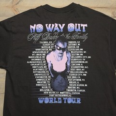 Vtg Puff Daddy & The Family T-Shirt Mens XL No Way Out World Tour 1998 NWOT