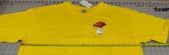 1 or 5 Pack Men’s Earthbound Trading Co. Mushroom Forest Fungi T-Shirt Yellow XL