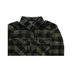 MUDDY WOODSMAN HEAVYWEIGHT MENS FLANNEL – OLIVE/BLACK NWT 2XL