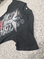 Seether Men’s Black Rock Graphic Print Vintage Crew Neck T-Shirt Size Large L