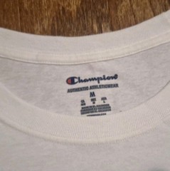Champion Long-sleeved White Shirt Medium; Great Wolf Lodge