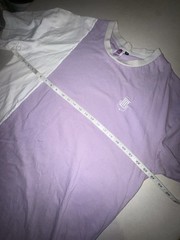 RARE Apari Trash Taste Split Shirt 2XL XXL Lavender White