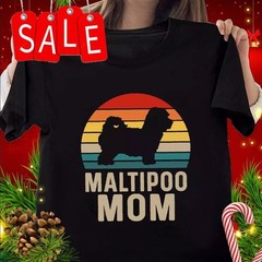 Maltipoo Mom Design Perfect For Maltese Poodle Dog Mama Unisex TShirt Size S-5XL