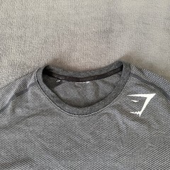 OG Gymshark Phantom Seamless T-Shirt In Black (David Laid 2016) Size S Excellent