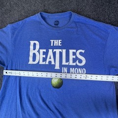 Apple Records The Beatles In Mono T-Shirt Mens XL Heather Blue Graphic Cotton