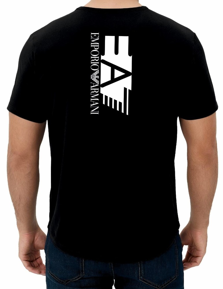 Emporio Armani Black Men’s Cotton EA T-Shirt Size M*L*XL*2XL,3XL