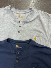Carhartt T Shirt Lot Mens XL 7pc Mixed Colors Pocket Tee Logo Workwear Bundle