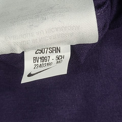 Nike Shirt Mens Medium Indigo Blue Basketball Swoosh Flame Sportswear Cotton Tee