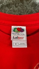 Vintage Certified Party Animal Embroidered T Shirt Red Med