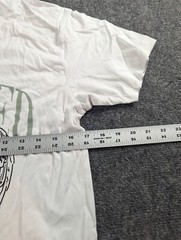 Outrank T-Shirt Men’s Small White Graphic Print Blessed NWT