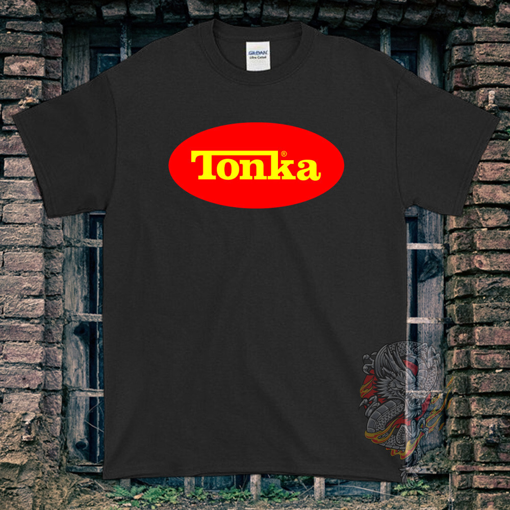 Black/White/Gray/Navy T-Shirt Tonka Made In USA Size S to 5XL