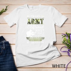 Womens Proud Army Girlfriend Most People T-Shirt Unisex T-shirt