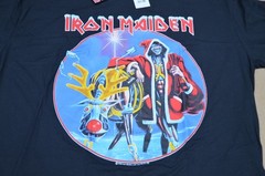 Iron Maiden Christmas Graphic T-Shirt 2XL XXL XX-Large Chest 48-507″ 122-127cm