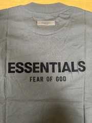 Fear of God Essentials Mens SS22 Logo Tee ‘Stretch Limo’ 125SU224100F