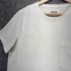 Taylor Stitch T-Shirt Men’s Small White Chest Pocket Short Sleeve Slub Cotton