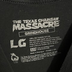 Fright Rags The Texas Chainsaw Massacre Leatherface Horror T-Shirt Men’s Large L