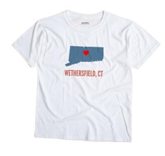 Wethersfield Connecticut CT T-Shirt HEART