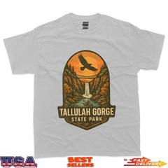 Tallulah Gorge Shirt Waterfall Bridge Kayak Georgia Park T-Shirt