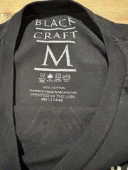 Blackcraft Cult T Shirt Mens Medium Black Ouija Occult Gothic Graphic Pentagram