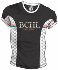 Men’s Bucheli T Shirt,Italian Style,Cotton,Slim Fit,Stretch 2XL….A21.A